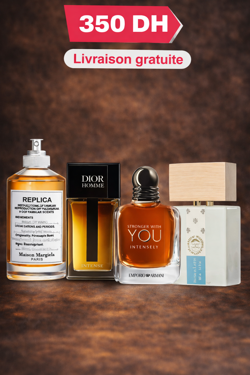 Jazz Club + Dior Homme Intense + You Intensely + Bianco Latte