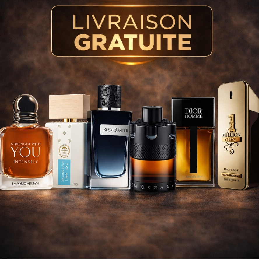 (10ML) YSL EDP + 1 MILLION LUCKY + SWY INTENSLY + AZZARO THE MOST WANTED + DIOR HOMME INTENSE + BIANCO LATTE