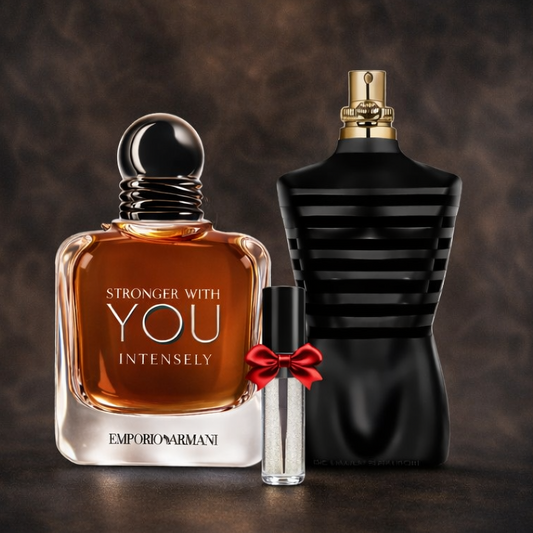 Pack 10ml Stronger With You Intensly + 10ml Le Male Le Parfum