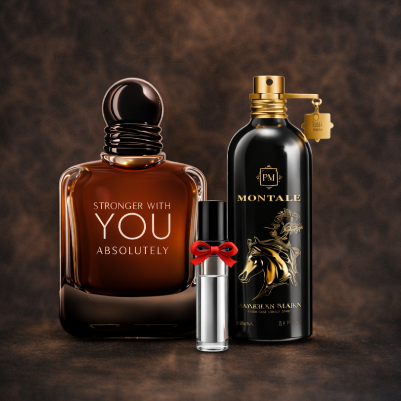 Pack 10ml Stronger With You Absolutely + 10ml Arabians Tonka