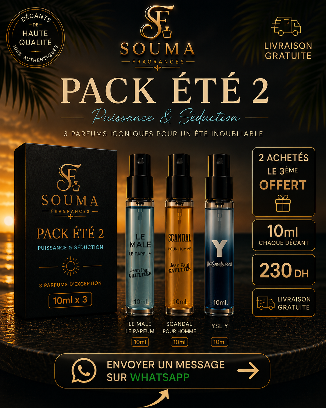 PACK ETE HOMME 2