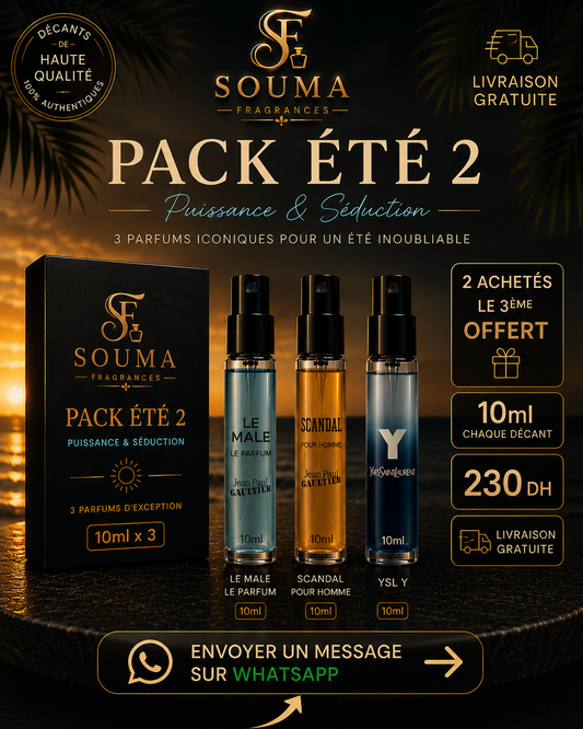 PACK ETE HOMME 2