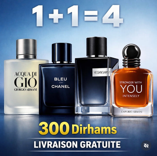 ✨ Pack Homme 4×10ml – Luxe & Élégance à Petit Prix